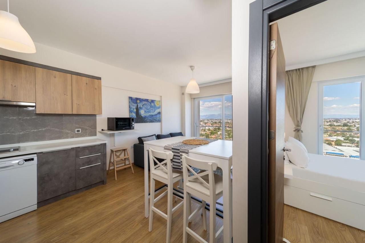 Pleasant Flat With Shared Pool In Kepez Apartment Анталия Екстериор снимка